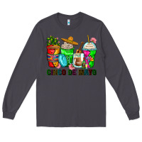 Smoke cinco de mayo coffee cups Long Sleeve Tee - Zillion Design Studio