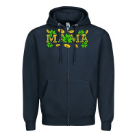 Navy St. Patricks Day mama Zipper Hoodie - Neo Western