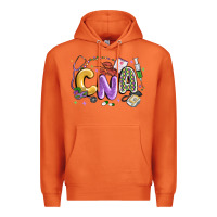 Carrot cna mardi gras Premium Hoodie - MaliasSmallBusiness