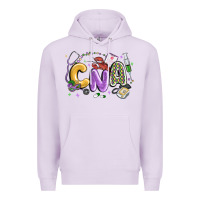Lilac cna mardi gras Premium Hoodie - MaliasSmallBusiness