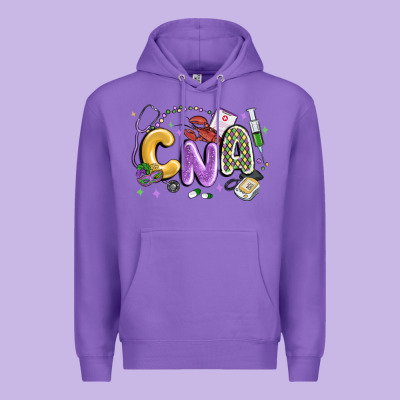 Cna Mardi Gras Premium Hoodie Designed By Maliassmallbusiness