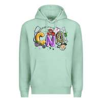 Seafoam cna mardi gras Premium Hoodie - MaliasSmallBusiness