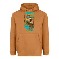 Meerkat dead tired fueled by coffee 12 oz can cooler  (slim) Heavyweight Hoodie - Artiststas