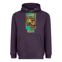 Plum dead tired fueled by coffee 12 oz can cooler  (slim) Heavyweight Hoodie - Artiststas