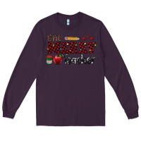 Plum one merry teacher Long Sleeve Tee - RanaPortraitStore