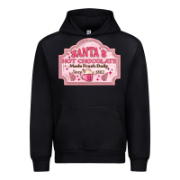 Black santas hot chocolate Urban Hoodie - MaliasSmallBusiness