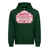Forest Green santas hot chocolate Urban Hoodie - MaliasSmallBusiness