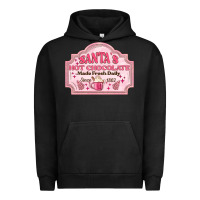 Pigment Black santas hot chocolate Urban Hoodie - MaliasSmallBusiness