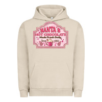 Pigment French Oak santas hot chocolate Urban Hoodie - MaliasSmallBusiness