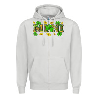 Dove Grey St. Patricks Day mini Zipper Hoodie - Neo Western