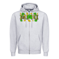 Heather Grey St. Patricks Day mini Zipper Hoodie - Neo Western