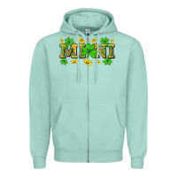 Seafoam St. Patricks Day mini Zipper Hoodie - Neo Western
