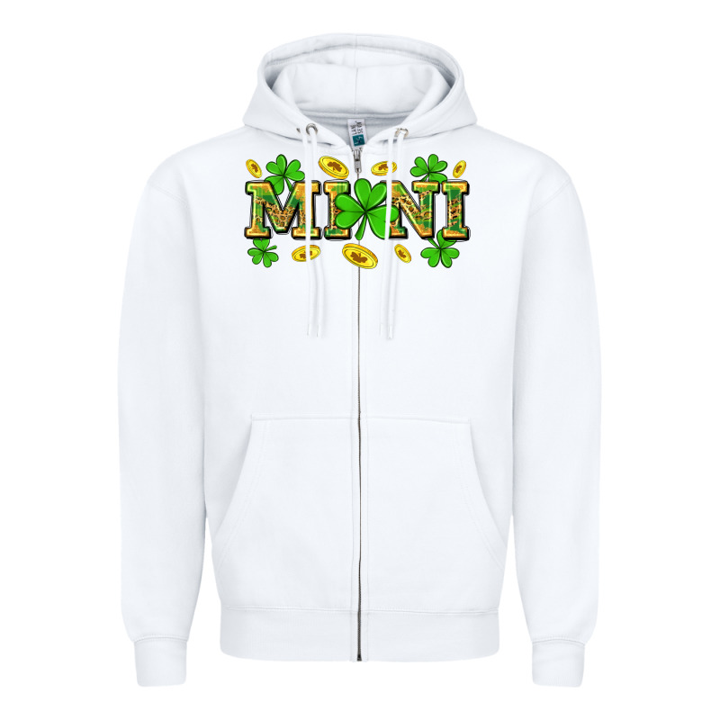 St. Patricks Day Mini Zipper Hoodie by Neo Western | Teevron