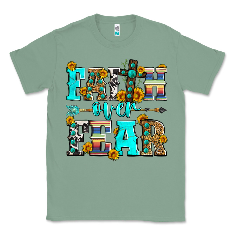 Faith Over Fear Classic Tee by Zillion Design Studio | Teevron