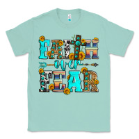 Seafoam faith over fear Classic Tee - Zillion Design Studio