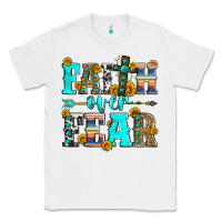 White faith over fear Classic Tee - Zillion Design Studio