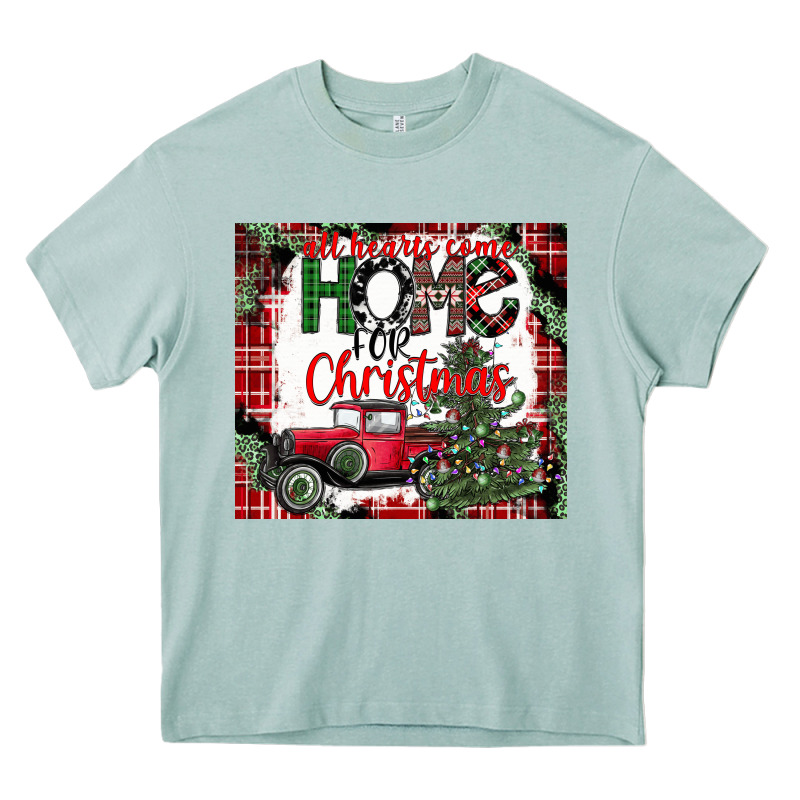 Christmas Homecoming Celebration Heavy Core Tee by CowhideDigitalArt | Teevron