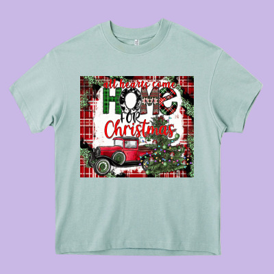Christmas Homecoming Celebration Heavy Core Tee Designed By Cowhidedigitalart