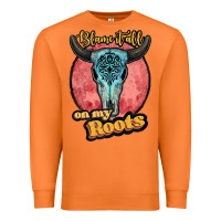 Carrot blame it all on my roots white Premium Sweatshirt - JahusDesignShop