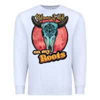 White blame it all on my roots white Premium Sweatshirt - JahusDesignShop