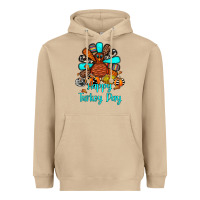 Mushroom happy turkey day Heavyweight Hoodie - JahusDesignShop