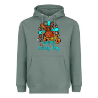 Sage happy turkey day Heavyweight Hoodie - JahusDesignShop