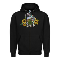 Black western horseshoe Zipper Hoodie - SublimationCraftShop