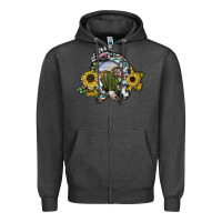 Charcoal Heather western horseshoe Zipper Hoodie - SublimationCraftShop