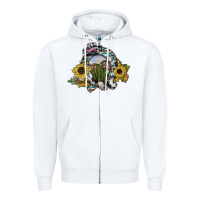 White western horseshoe Zipper Hoodie - SublimationCraftShop