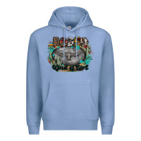Colony Blue rodeo kind of girl Premium Hoodie - MaliasSmallBusiness