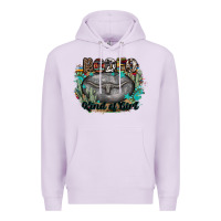 Lilac rodeo kind of girl Premium Hoodie - MaliasSmallBusiness