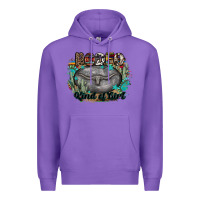 Purple rodeo kind of girl Premium Hoodie - MaliasSmallBusiness