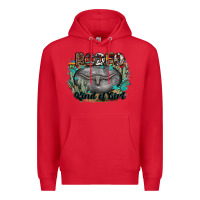 Red rodeo kind of girl Premium Hoodie - MaliasSmallBusiness