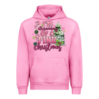 Fuchsia Pink im dreaming of a pink christmas Urban Hoodie - MaliasSmallBusiness