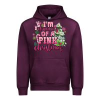 Mauve Wine im dreaming of a pink christmas Urban Hoodie - MaliasSmallBusiness