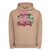 Pigment Burro im dreaming of a pink christmas Urban Hoodie - MaliasSmallBusiness