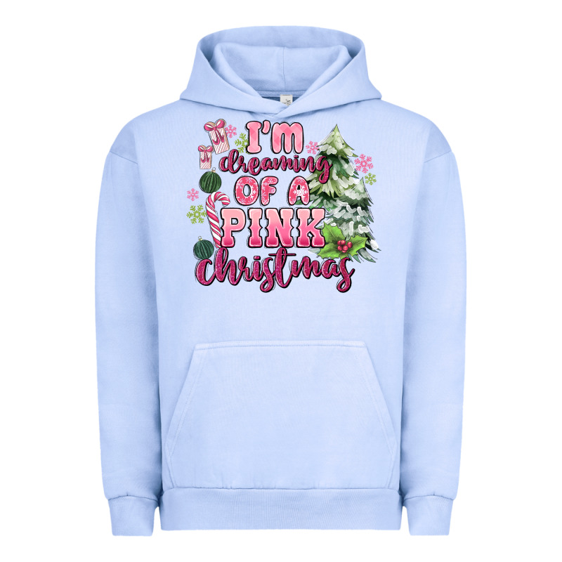 Im Dreaming Of A Pink Christmas Urban Hoodie by MaliasSmallBusiness | Teevron