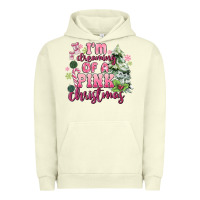 Pigment Pistachio im dreaming of a pink christmas Urban Hoodie - MaliasSmallBusiness