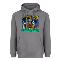 Storm Christmas church and snow   ı love my church family Heavyweight Hoodie - AdoDesignShop