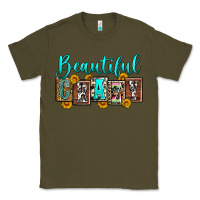 Army Green beautiful crazy Classic Tee - Zillion Design Studio
