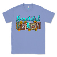 Colony Blue beautiful crazy Classic Tee - Zillion Design Studio