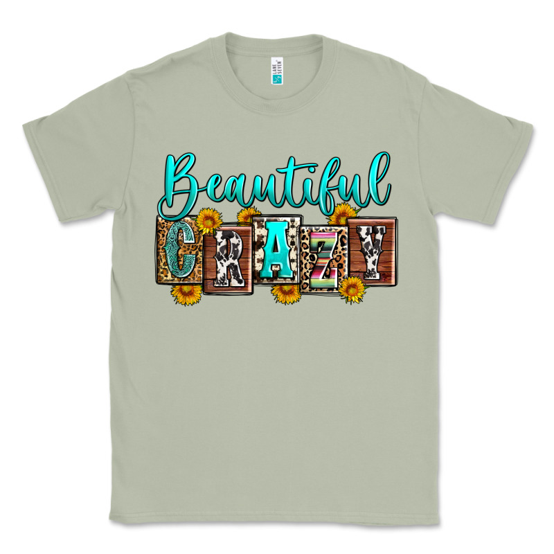 Beautiful Crazy Classic Tee by Zillion Design Studio | Teevron