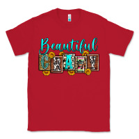 Red beautiful crazy Classic Tee - Zillion Design Studio