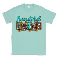 Seafoam beautiful crazy Classic Tee - Zillion Design Studio