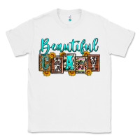 White beautiful crazy Classic Tee - Zillion Design Studio