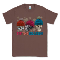 Chestnut tis the season skull winter Classic Tee - FaDigitalArtStudio