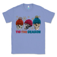 Colony Blue tis the season skull winter Classic Tee - FaDigitalArtStudio