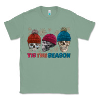 Sage tis the season skull winter Classic Tee - FaDigitalArtStudio