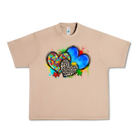 Burro autism hearts Urban Heavy Tee - Zillion Design Studio