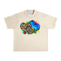 Autism Hearts Urban Heavy Tee | Teevron